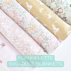 Flannelette Swaddle Blankets
